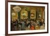 Dinner at the Ball, 1879, after Adolf Von Menzel (1815-1905)-Edgar Degas-Framed Giclee Print