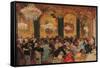 Dinner at the Ball-Edgar Degas-Framed Stretched Canvas