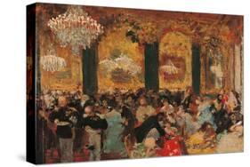 Dinner at the Ball-Edgar Degas-Stretched Canvas
