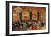 Dinner at the Ball-Edgar Degas-Framed Art Print