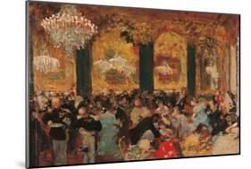 Dinner at the Ball-Edgar Degas-Mounted Art Print