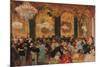 Dinner at the Ball-Edgar Degas-Mounted Premium Giclee Print