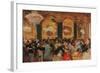 Dinner at the Ball-Edgar Degas-Framed Giclee Print