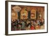 Dinner at the Ball-Edgar Degas-Framed Giclee Print