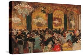 Dinner at the Ball-Edgar Degas-Stretched Canvas