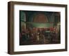 Dinner at the Palace in Honour of an Ambassador, 1720S-Jean-Baptiste Vanmour-Framed Giclee Print