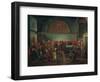 Dinner at the Palace in Honour of an Ambassador, 1720S-Jean-Baptiste Vanmour-Framed Giclee Print