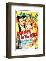 Dinner at the Ritz, David Niven, Annabella, 1937-null-Framed Photo
