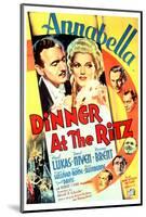 Dinner at the Ritz, David Niven, Annabella, 1937-null-Mounted Photo