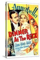 Dinner at the Ritz, David Niven, Annabella, 1937-null-Stretched Canvas