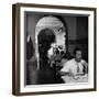 Dinner at the Trattoria-null-Framed Giclee Print