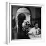 Dinner at the Trattoria-null-Framed Giclee Print