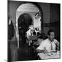 Dinner at the Trattoria-null-Mounted Giclee Print