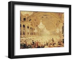 Dinner at the Tuileries-Eugène Viollet-le-Duc-Framed Premium Giclee Print