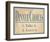Dinner Choices-null-Framed Art Print