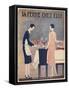 Dinner Dress 1929-null-Framed Stretched Canvas