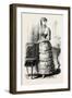 Dinner Dress for Girl of Fifteen, Fashion, 1882-null-Framed Giclee Print