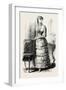 Dinner Dress for Girl of Fifteen, Fashion, 1882-null-Framed Giclee Print