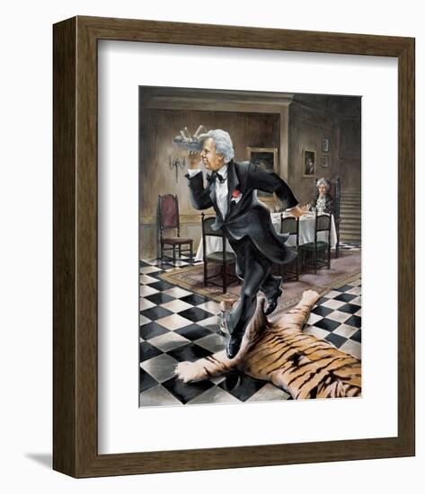 Dinner for One-Renate Holzner-Framed Art Print