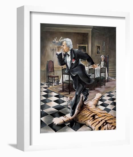 Dinner for One-Renate Holzner-Framed Art Print