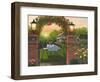 Dinner for Two - Rose Cottage-Richard Harpum-Framed Art Print