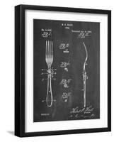 Dinner Fork Patent-null-Framed Art Print