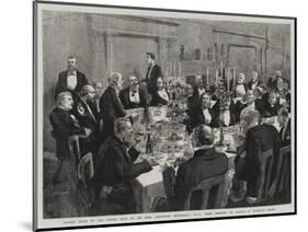 Dinner Given by the Empire Club to Sir John Alexander Macdonald-null-Mounted Giclee Print