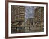 Dinner Hour, San Francisco, Ellis & Market St.-Stanton Manolakas-Framed Giclee Print