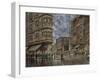 Dinner Hour, San Francisco, Ellis & Market St.-Stanton Manolakas-Framed Giclee Print