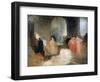 Dinner in a Great Room with Figures in Costume, C1830-1835-J. M. W. Turner-Framed Giclee Print