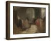 Dinner in a Great Room with Figures in Costume-J. M. W. Turner-Framed Giclee Print