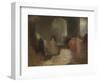 Dinner in a Great Room with Figures in Costume-J. M. W. Turner-Framed Giclee Print