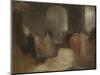 Dinner in a Great Room with Figures in Costume-J. M. W. Turner-Mounted Giclee Print