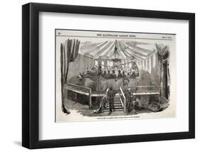 Dinner In Iguanodon Dinosaur-Stewart Stewart-Framed Photographic Print