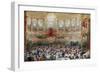 Dinner in the Salle des Spectacles at Versailles, 1854-Eugene Louis Lami-Framed Giclee Print