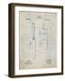 Dinner Knife Patent-Cole Borders-Framed Art Print