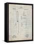 Dinner Knife Patent-Cole Borders-Framed Stretched Canvas