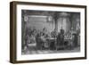 'Dinner Party at a Mandarin's House', 1843-G Paterson-Framed Giclee Print