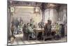 Dinner Party at a Mandarin's House-Thomas Allom-Mounted Giclee Print