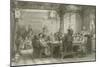 Dinner Party at a Mandarin's House-Thomas Allom-Mounted Giclee Print