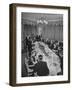 Dinner Party Hosted by Egyptian Prince Abdel Moneim at Palace Hotel in Fashionable Winter Resort-Alfred Eisenstaedt-Framed Photographic Print