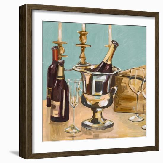 Dinner Party II-Heather A. French-Roussia-Framed Art Print