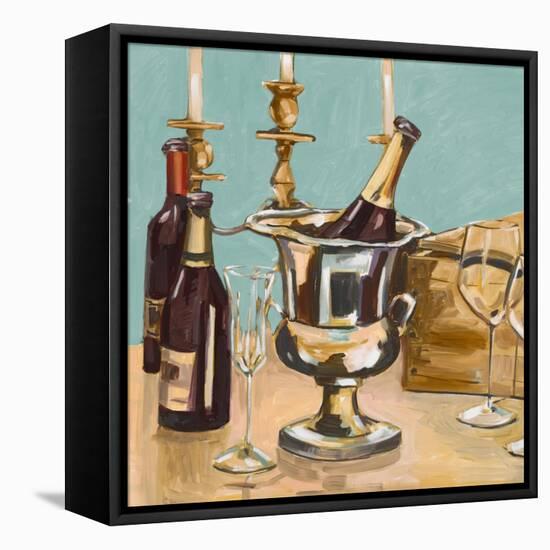 Dinner Party II-Heather A. French-Roussia-Framed Stretched Canvas