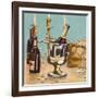 Dinner Party II-Heather A. French-Roussia-Framed Art Print