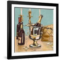Dinner Party II-Heather A. French-Roussia-Framed Art Print