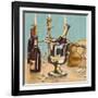 Dinner Party II-Heather A. French-Roussia-Framed Art Print