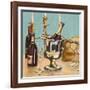 Dinner Party II-Heather A. French-Roussia-Framed Art Print