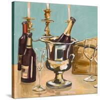 Dinner Party II-Heather A. French-Roussia-Stretched Canvas