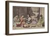 Dinner Party-The Kyoto Collection-Framed Premium Giclee Print