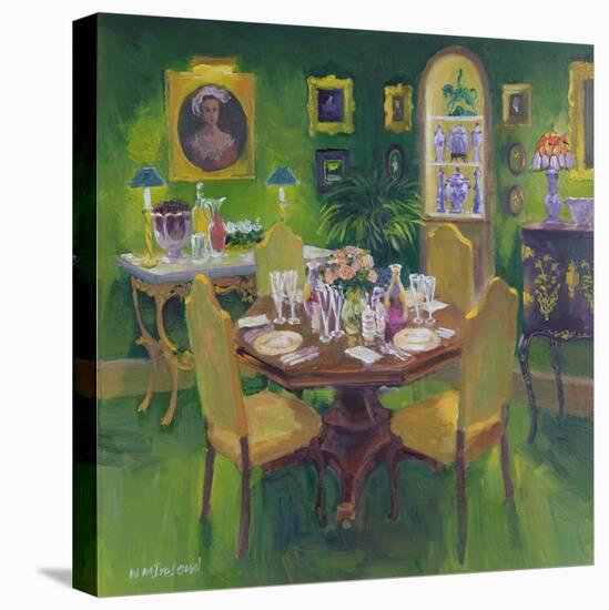 Dinner Party-William Ireland-Stretched Canvas